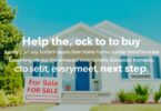 Welcoming home with a 'For Sale' sign outdoors.