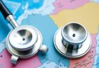 Stethoscope on a map of Australia