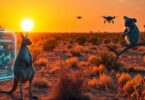 Outback tech, koala coder, kangaroo innovation.