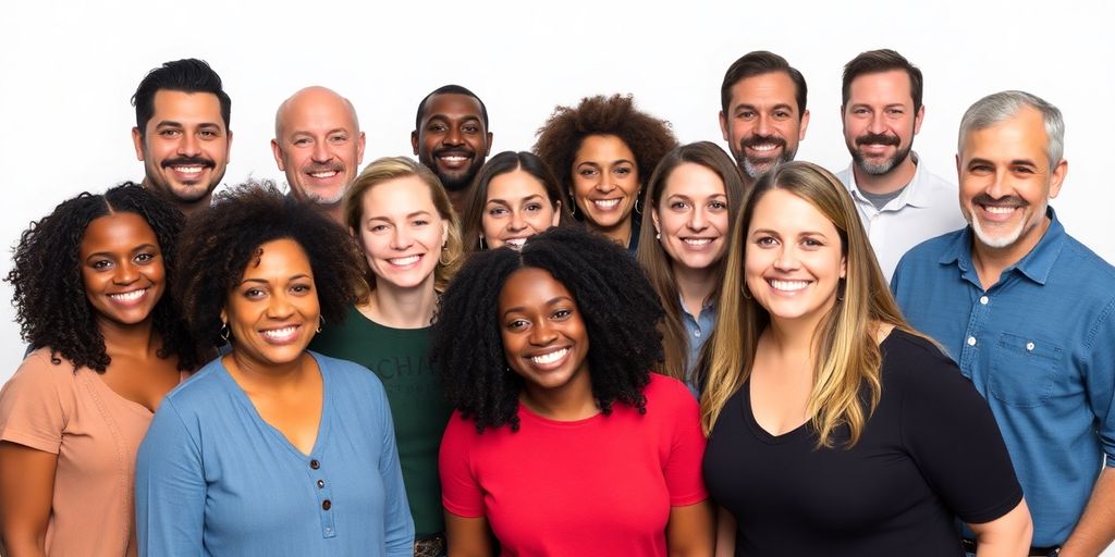 The House of Wellness cast smiling together.