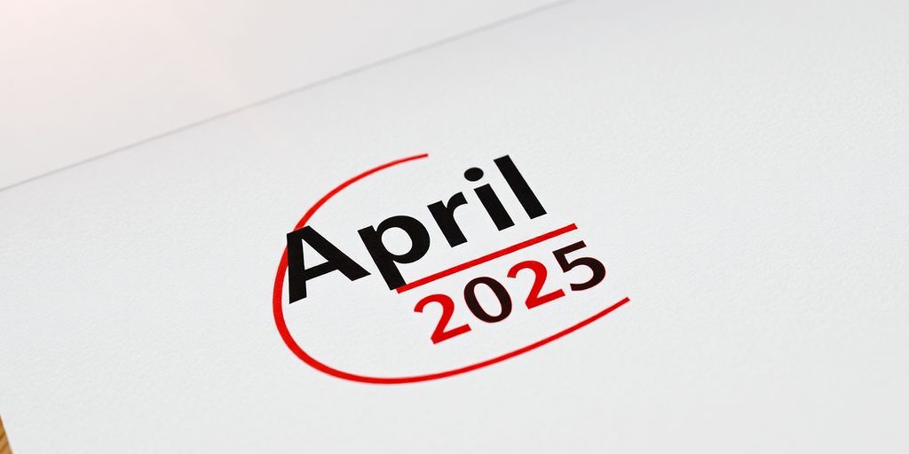 Calendar with 2025 highlighted.