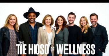 The House of Wellness cast members posing together.