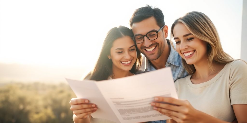 Australian family receiving tax benefits