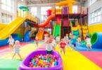 Kids having fun at Liverpool's best indoor playground.
