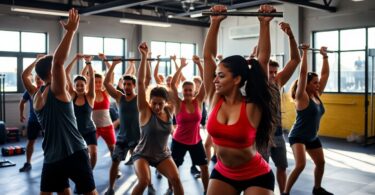 CrossFit athletes training in a Perth gym