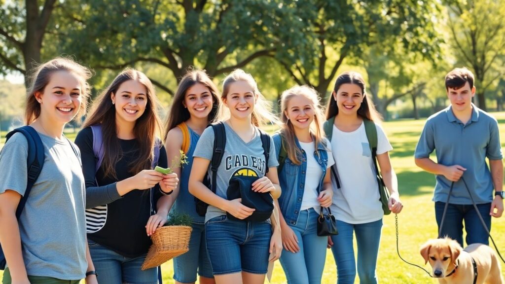 Teenagers earning money in Australia