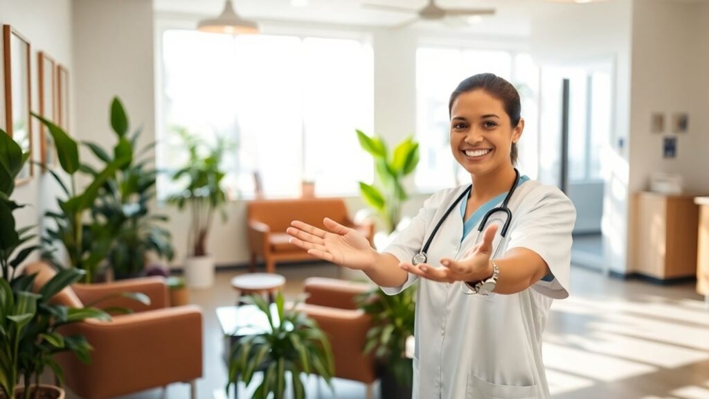 Integrated Health Bayswater clinic interior with friendly staff.
