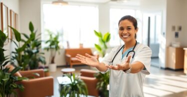 Integrated Health Bayswater clinic interior with friendly staff.
