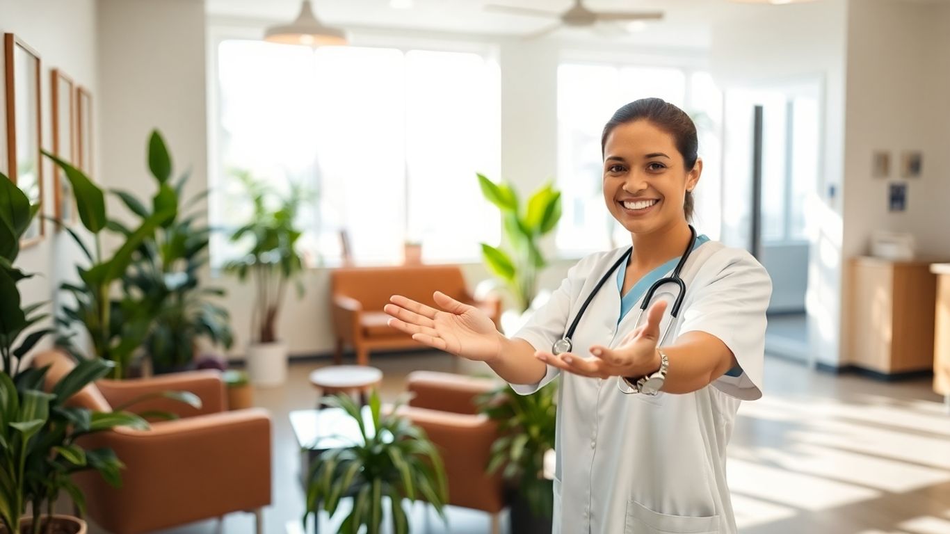 Integrated Health Bayswater clinic interior with friendly staff.