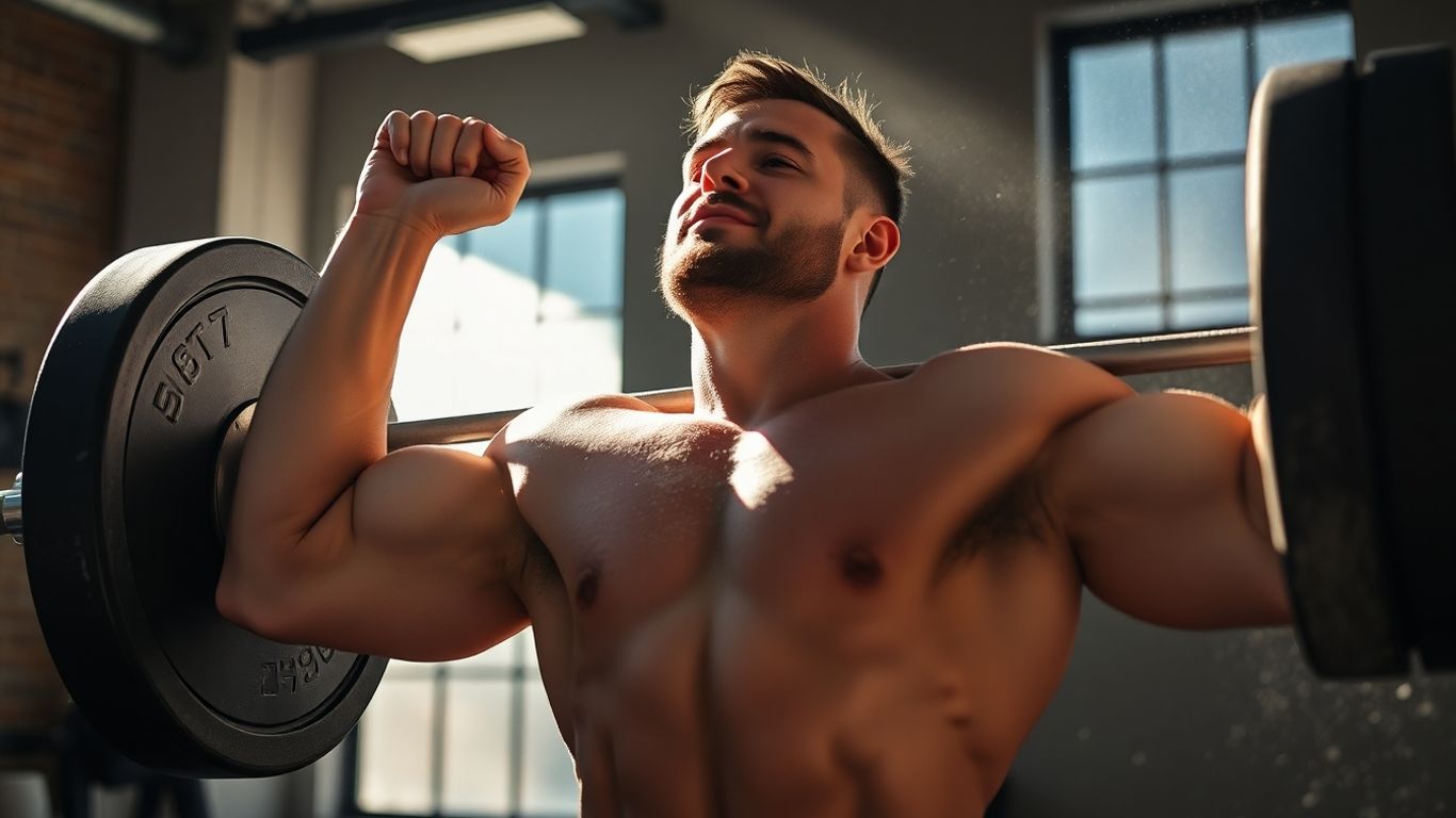 Powerlifter lifting heavy weights in Sydney gym