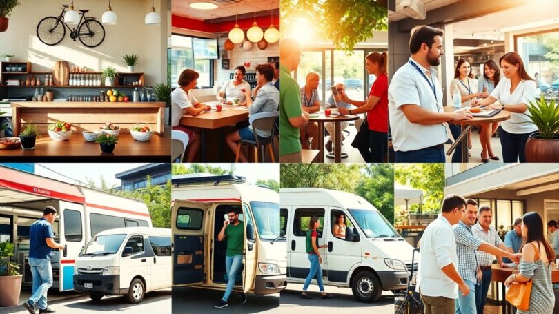 Australian businesses thriving under sunny skies.