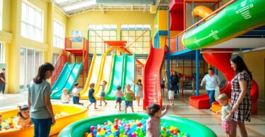 Kids playing at Scrambles Play Centre Wodonga