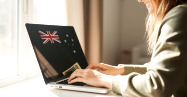 Australian earning money from data entry side hustle