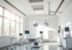 Modern Australian hospital interior with advanced medical equipment.