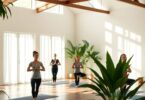 Peaceful yoga retreat in Melbourne.