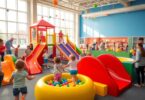 Kids playing at indoor Narre Warren playcentre