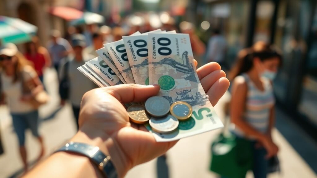 Australian cash changing hands for immediate work.