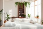Luxurious Sydney day spa interior with relaxing atmosphere