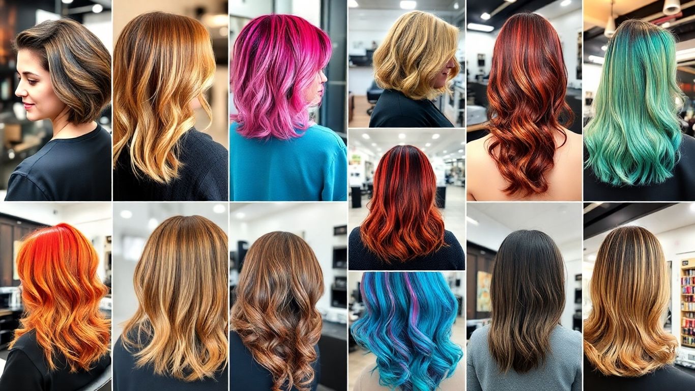 Australian hairdressers and salon styles