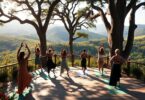 Peaceful yoga retreat in Victoria's scenic countryside.