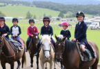 Young riders and ponies at Mentone Pony Club