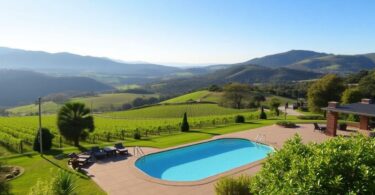 Elysia Retreat Hunter Valley landscape