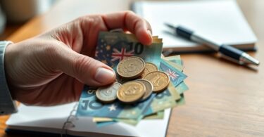 Australian coins and notes for research grants