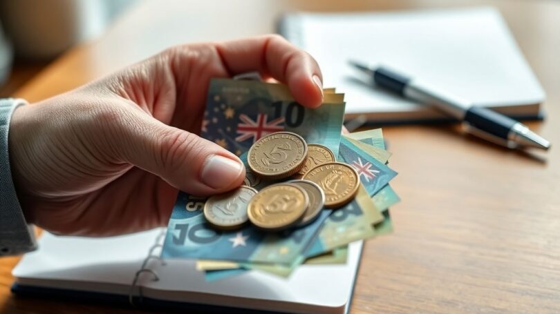 Australian coins and notes for research grants