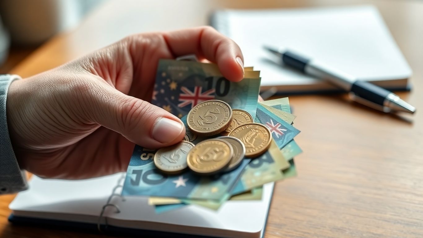 Australian coins and notes for research grants