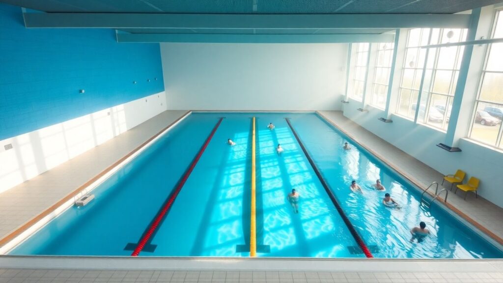 Paragon Swim Centre Adelaide indoor pool with swimmers