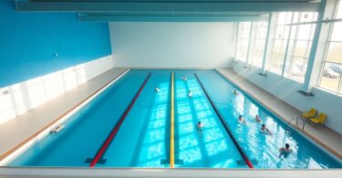 Paragon Swim Centre Adelaide indoor pool with swimmers