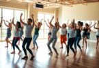 People dancing joyfully at C5 Dance Studio, Little Bay.