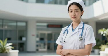 Nurse in Australia, ready for registration.