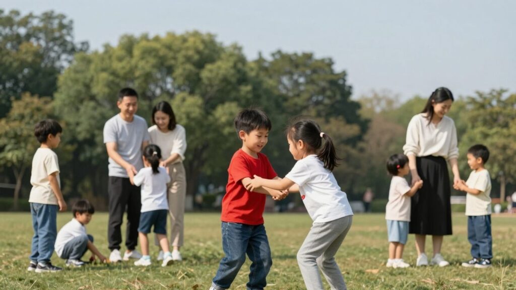 Families connecting at Lathlain Playgroup, Western Australia.