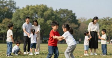 Families connecting at Lathlain Playgroup, Western Australia.