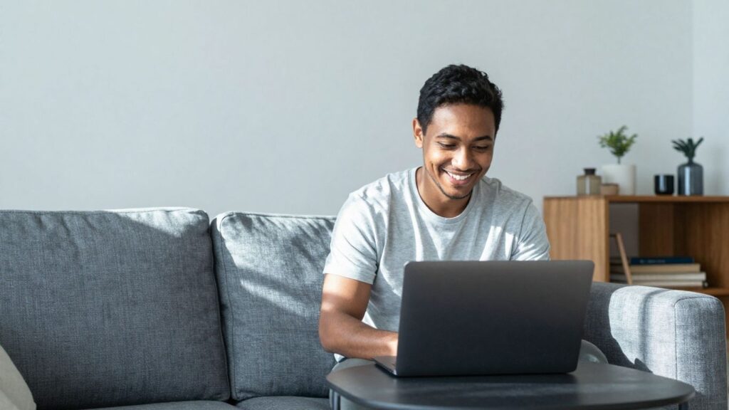 Australian earning extra cash with online surveys at home.