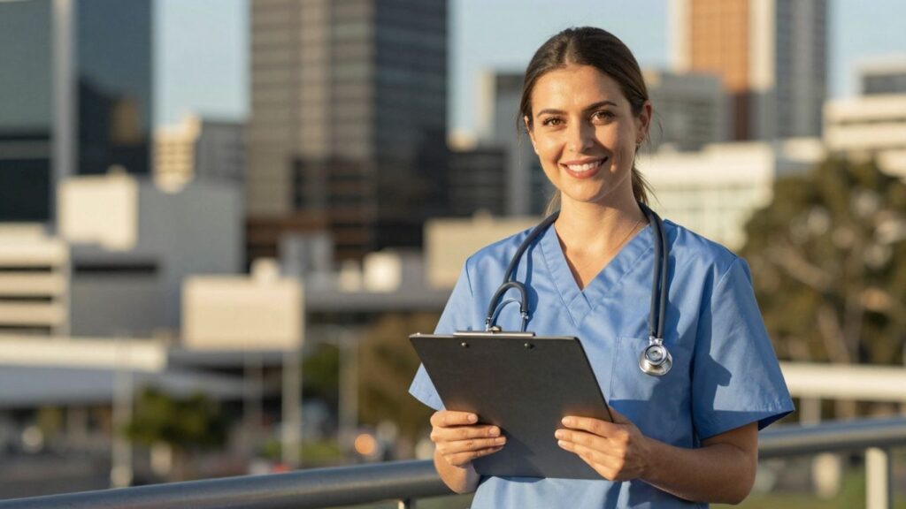 Mental health nurse in Perth, December 2025