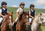 Kids riding ponies at La Perouse Pony Club