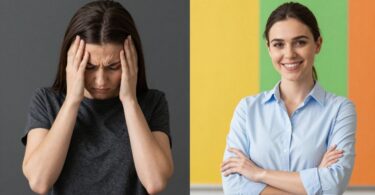 Teachers experiencing stress and relief in Australian classrooms.