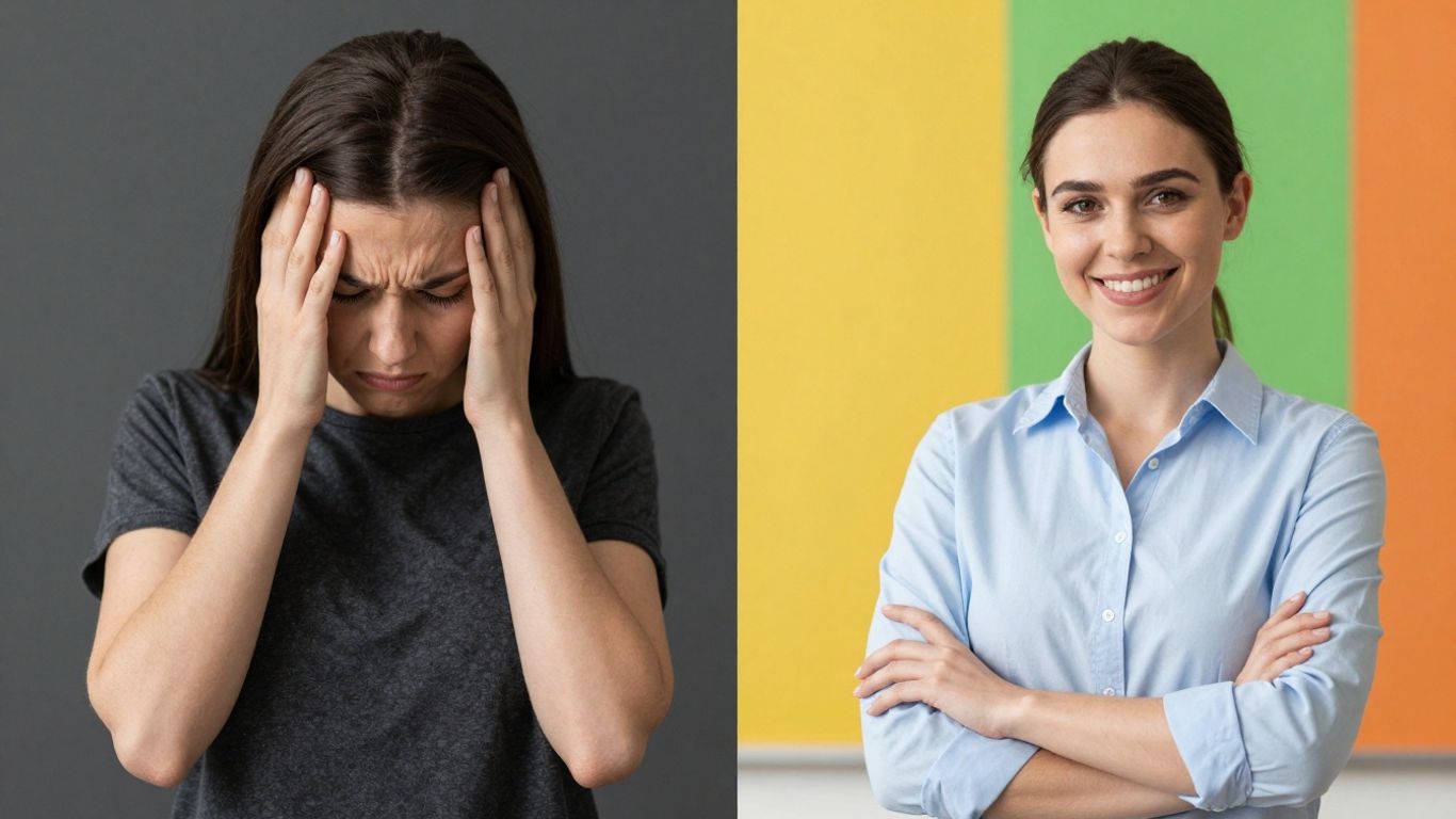 Teachers experiencing stress and relief in Australian classrooms.