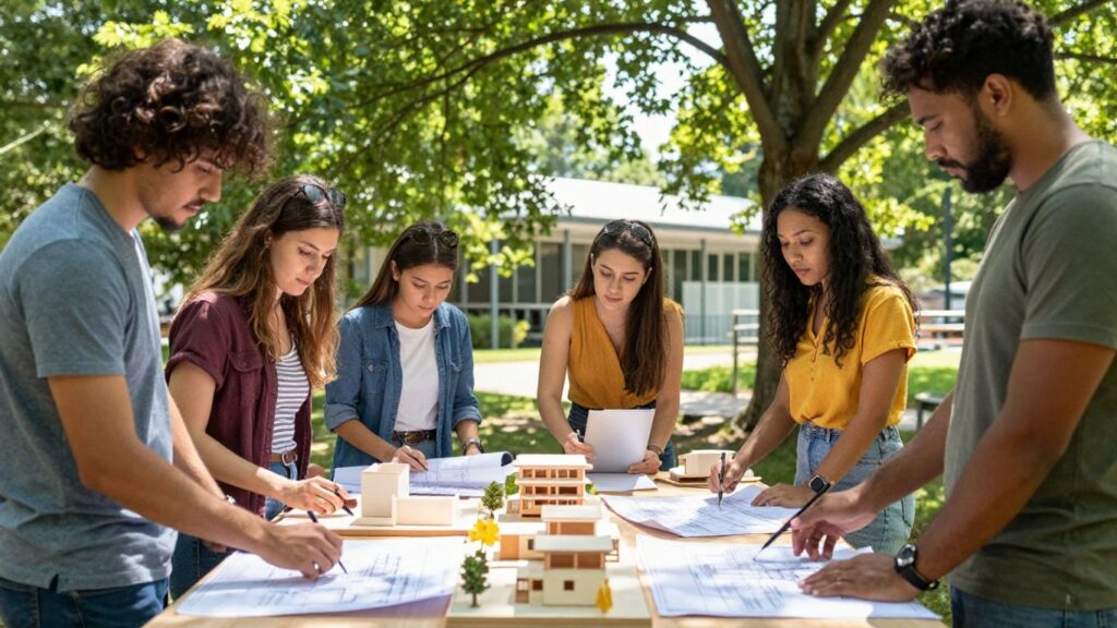Community members planning future projects in NSW.