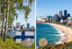Finland vs Australia cost of living comparison visual.