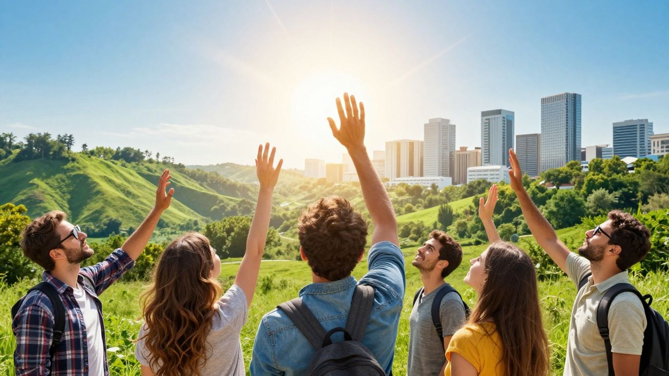 People reaching for opportunities in NSW.