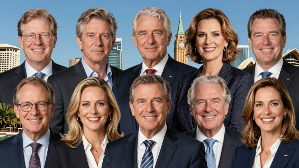 Australian Rich List 2019 figures and wealth symbols.