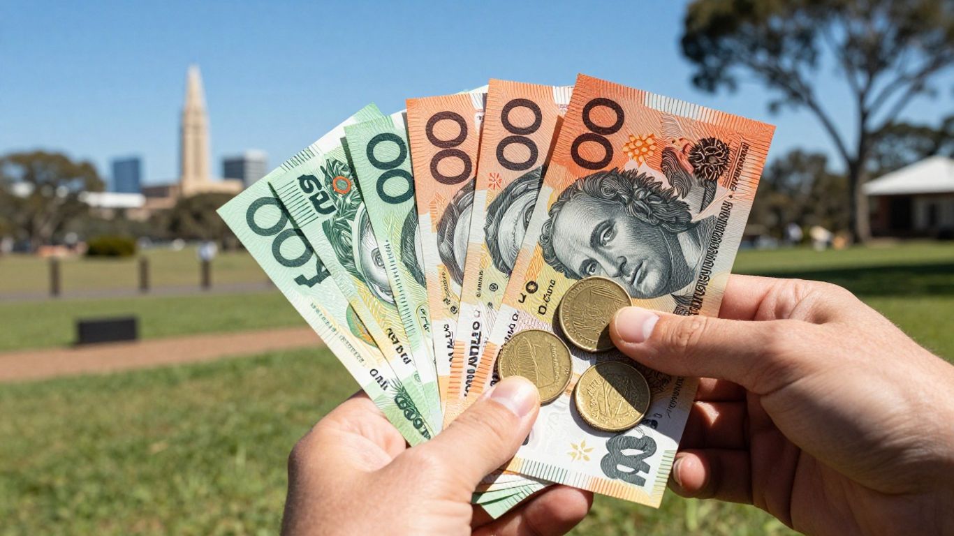 Australian money being earned quickly in Australia.