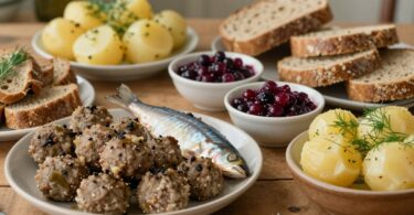 Swedish food spread in Australia