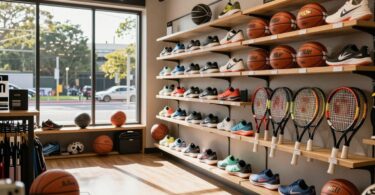 Sports equipment store in Brisbane