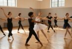 Essendon Danse Academy students dancing in Aberfeldie studio