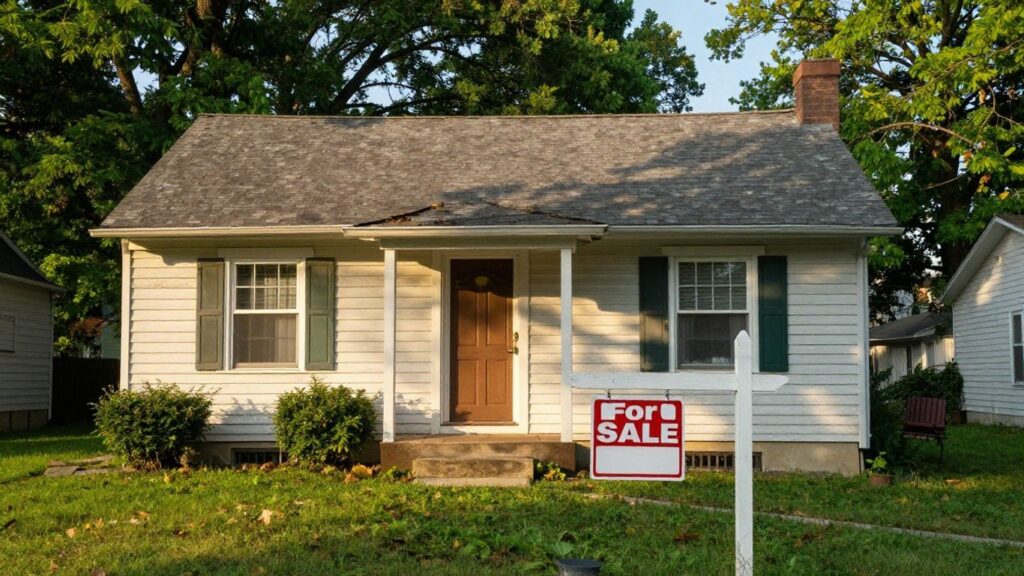 Michigan house for sale, potential bargain property.