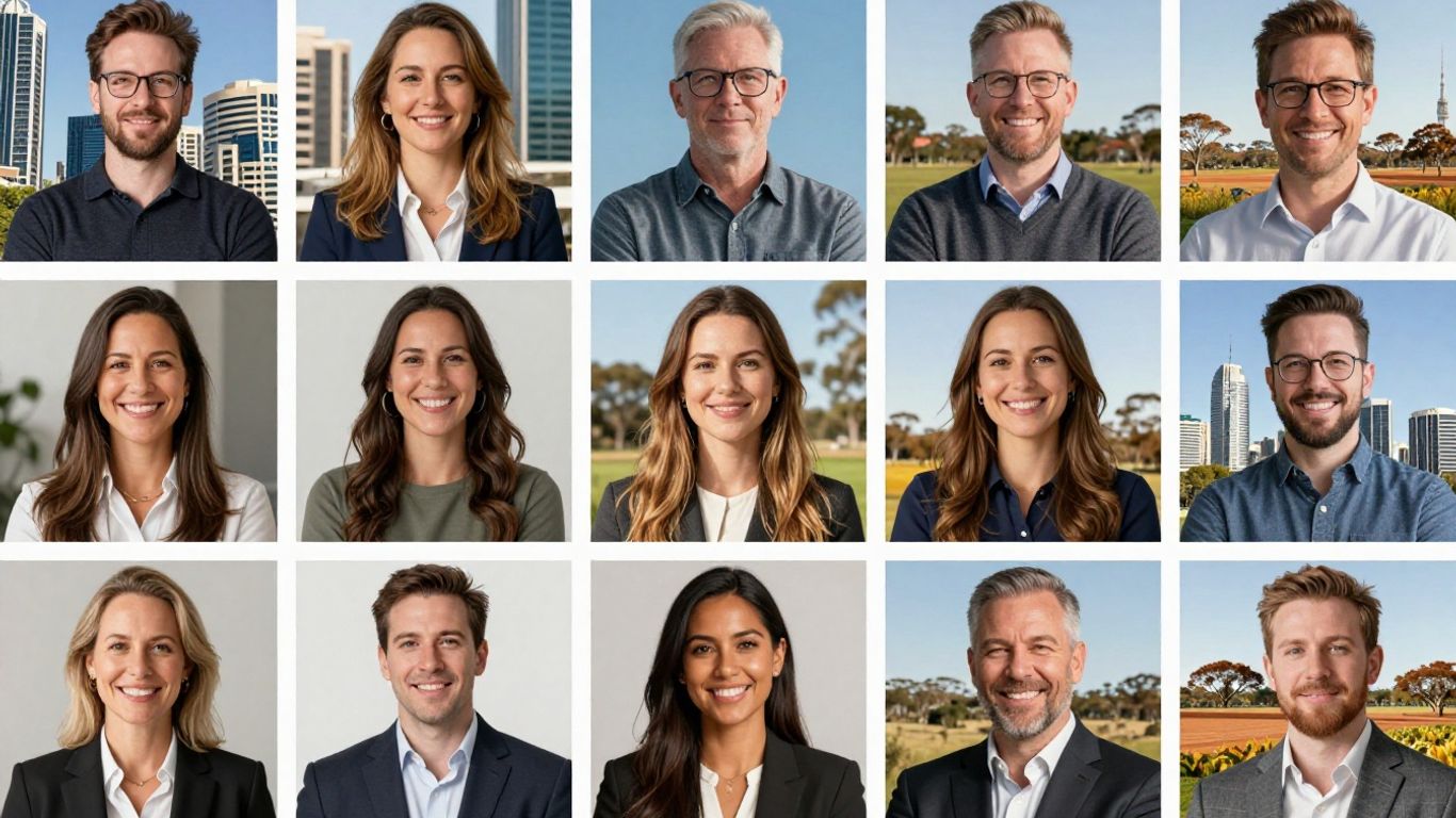 Australian entrepreneurs in action, innovation and success.
